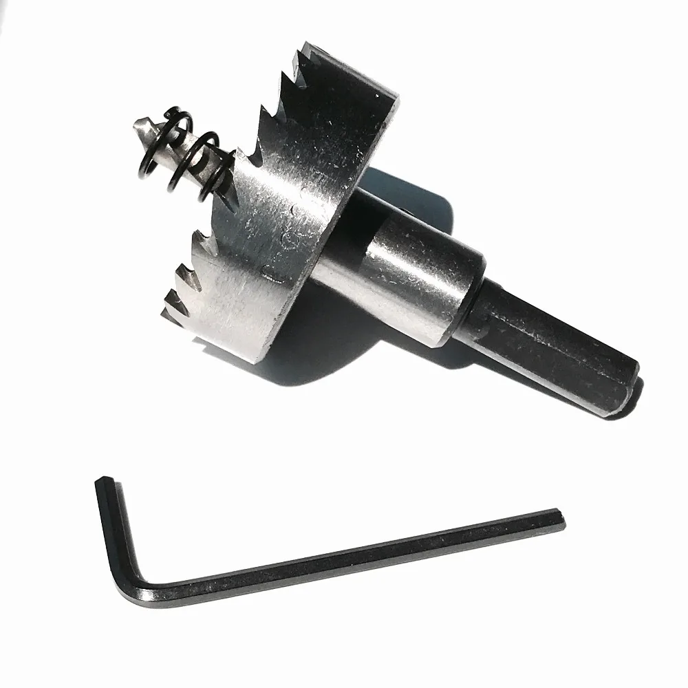 

Free shipping of 42*70mm hss hole saw metal opener drill core bits for iron steel soft metal plastic&SS steel less 2mm thickness