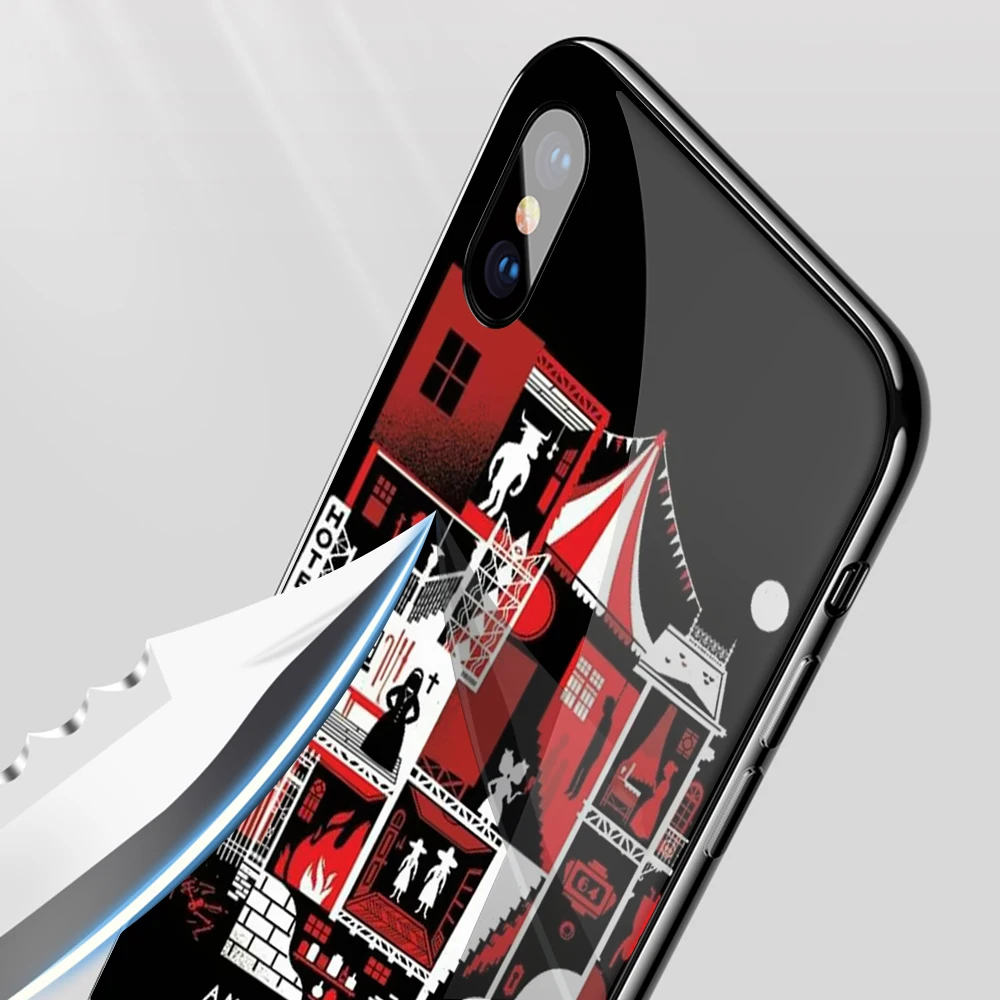 Чехол Lavaza TV из закаленного стекла для iPhone 6 6S 7 8 Plus 5 5S SE XR X XS 11 Pro MAX|Бамперы| |