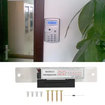 

DC 12V 250KG Electromagnetic Door Lock Intelligent Electric Strike Cathode Lock for Door Access Electric Strike Lock