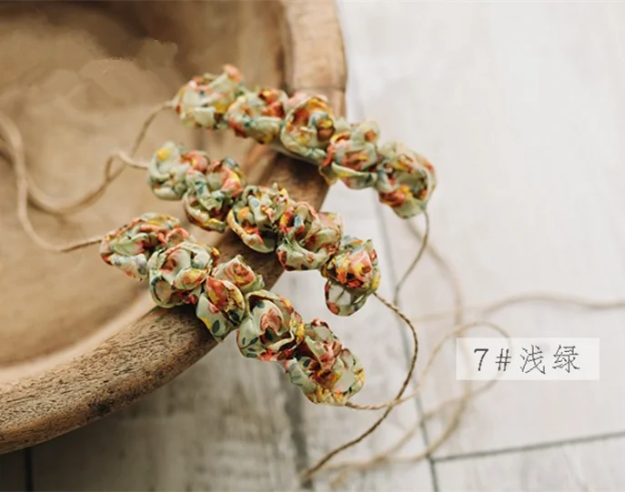 Трехмерная повязка на голову с цветочным принтом для детской фотосъемки ручной