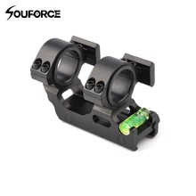 25,4 мм/30 мм с спиртовой уровень пузырьковый кольцо для 20 мм Пикатинни Вивер пикатинная рельсовая Охота