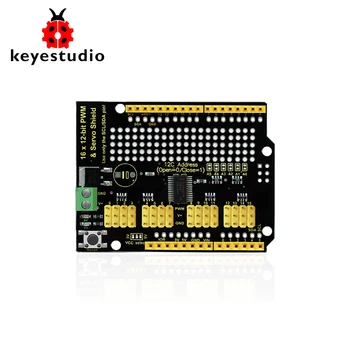 

Keyestudio 16-channel Servo Motor Drive Shield For Arduino