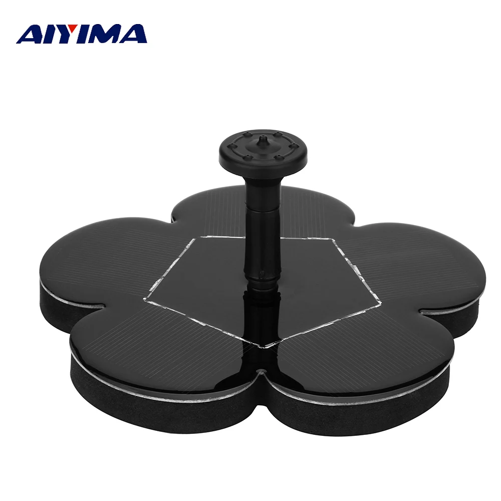 

Aiyima Solar Fountain Water Pump Micro Solar Power Birdbath Water Floating Fountain Pump For Pool Garden Outdoor