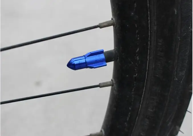 4 шт цветной велосипед Американский Шредер клапанная крышка ЧПУ велосипедные из алюминиевого сплава рот сопло цветная крышка
