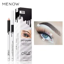 Новинка, хит, подводка для глаз, цвет, дешево, макияж для глаз, высокое качество, Menow, бренд, стойкий пигмент, водостойкий, белый, подводка для глаз, карандаш, много