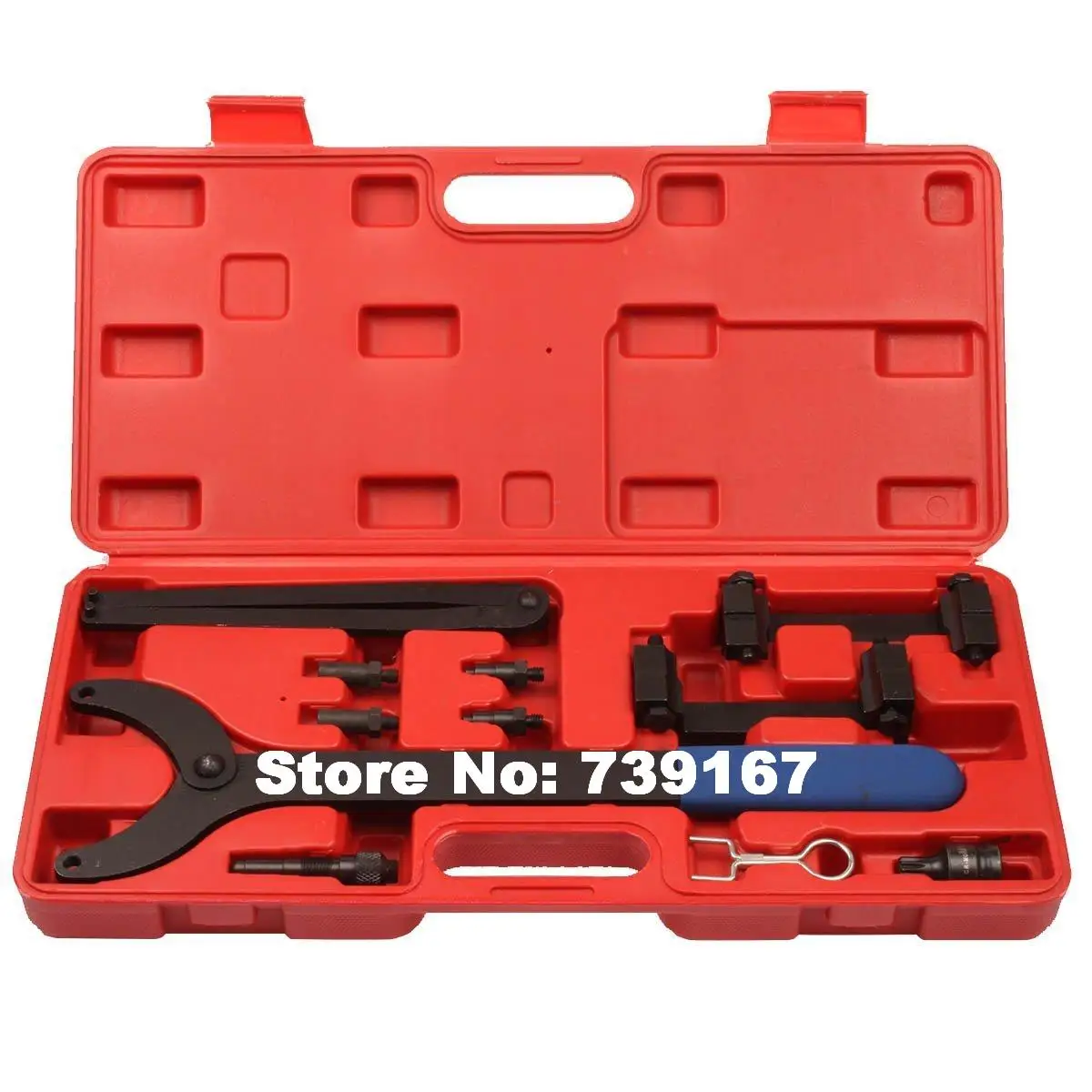 

Auto Engine Timing Camshaft Locking Alignment Removal Repair Garage Tools For Audi A2 A3 A4 A6 A8 2.4/3.2L V6 FSI ST0169