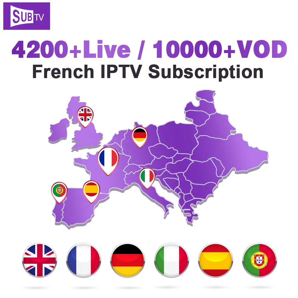 Арабский Франция код IPTV SUB tv подписка Канада Италия Португалия Турция 1 год IP tv Франция код французский IP tv Франция, Италия Канада