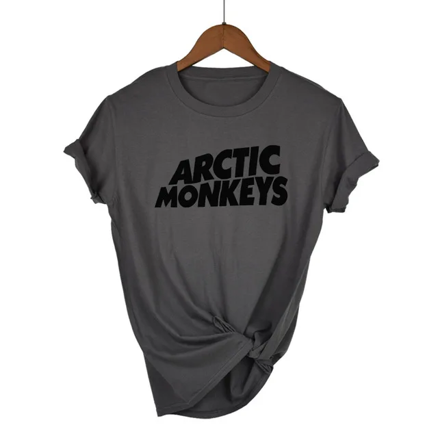 Футболка Arctic Monkeys Sound Wave, рок-группа, концертный альбом, высокая футболка, футболка унисекс, больше размеров и Color-A112 - Цвет: Dark Grey-B