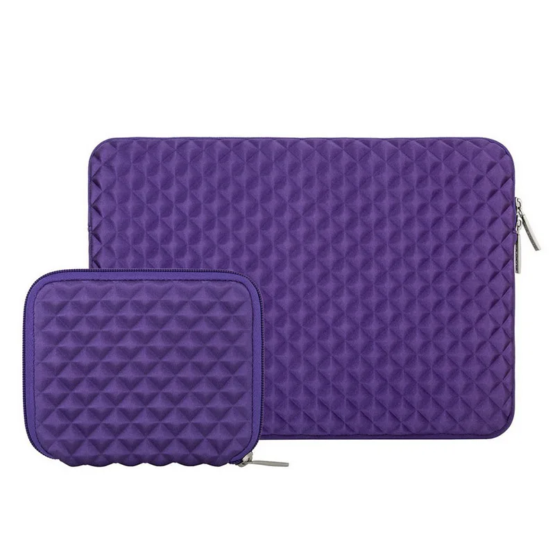 Чехол для ноутбука MOSISO Diamond 11 13 14 15 дюймов с сенсорной панелью, сумка для Macbook Air Pro New retina/lenovo Dell Asus, сумки для ноутбуков - Цвет: Purple