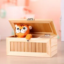 Don’t Touch Useless Box Interesting Toys With Tiger Funny Strange Anti Stress Desk toys