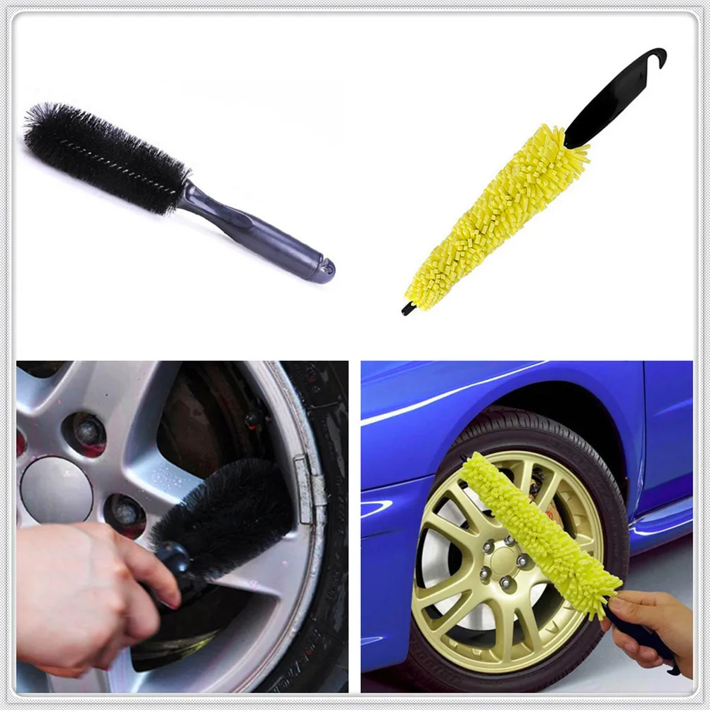 Auto Car Brush Cleaning Wheel Rims Tire Washing Sponges for Infiniti G37 FX50 FX37 FX35 Essence EX37 QX QX60 Q30 Q70L M35h JX | Автомобили