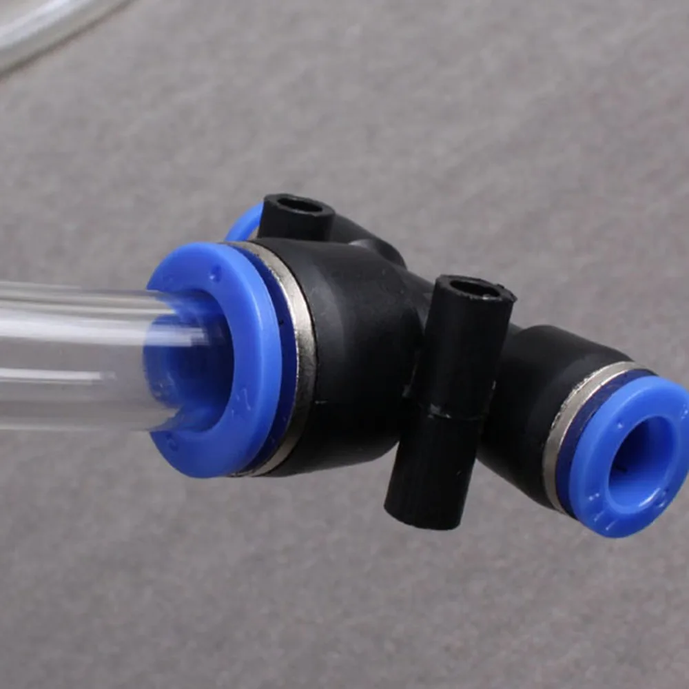 Agricultural Crop Protection Fast Plug T-Cock T Joint 8-12-8 Three Directing Links Water Pipe Connector for Agricultural Drone