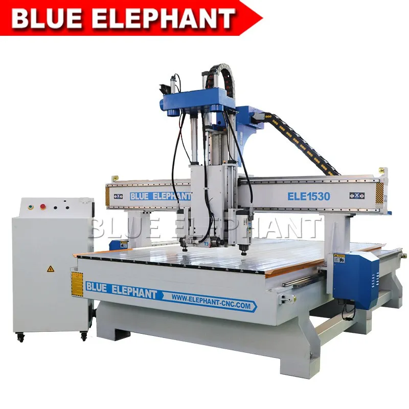 Cheaper Price Multi Spindle CNC Router, Door Lock Drilling CNC