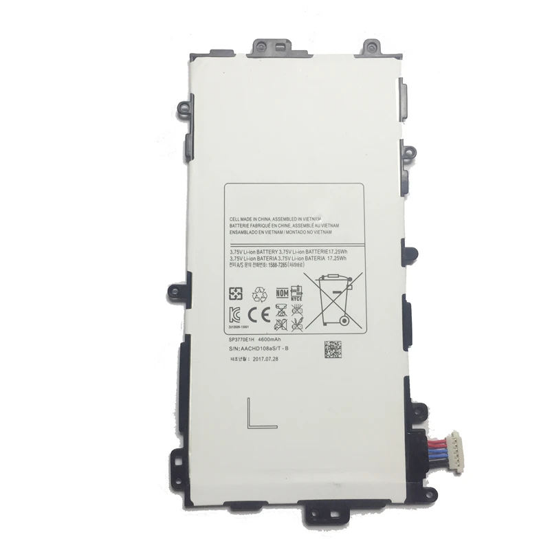 

SP3782A9A SP3676B1A(1S2P) T8220E T8220C SP3770E1H battery For Samsung GALAXY Note 10.1 8.0 gt n8000 Tab 2 p5100/sm t520 n5100