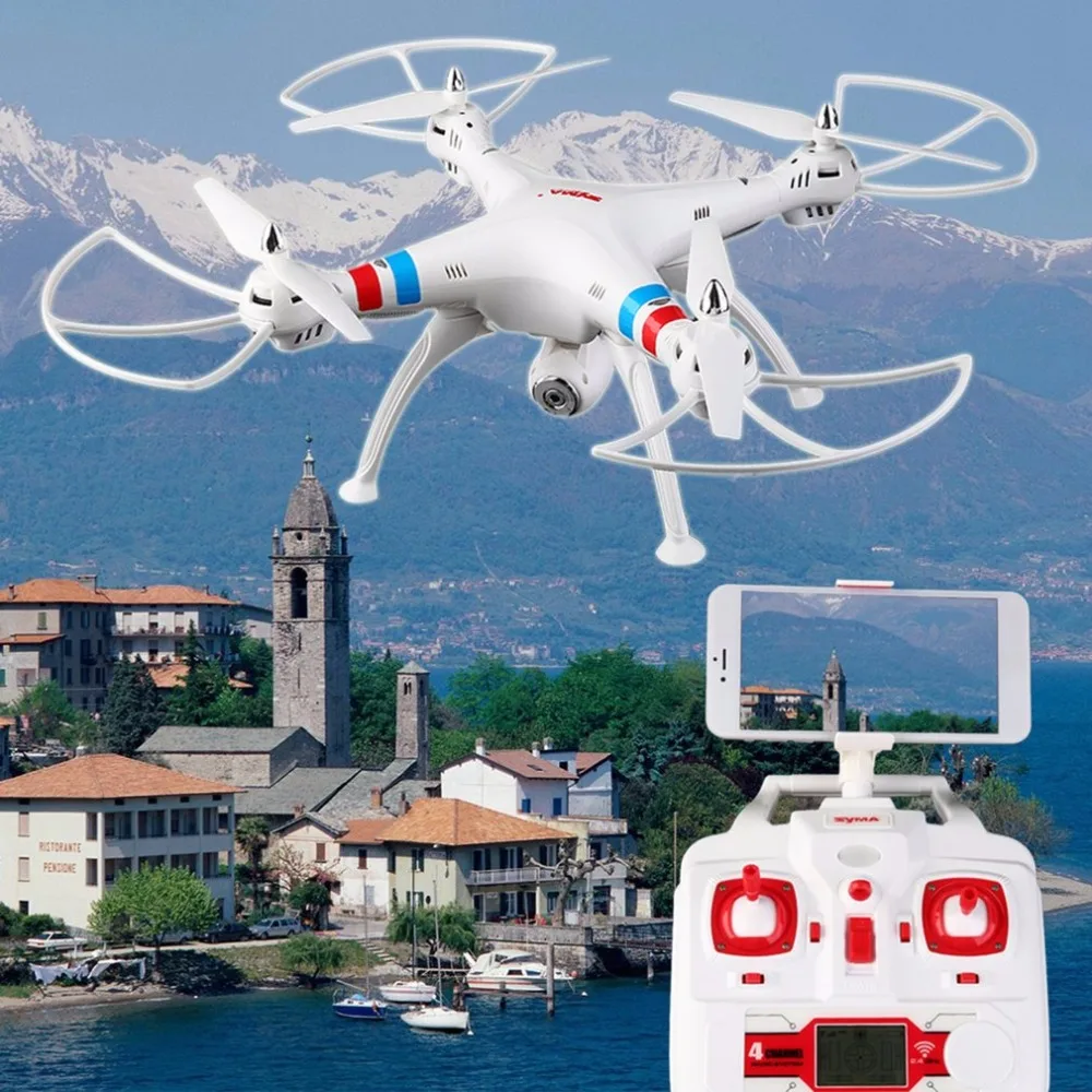 2 4G RC Drone с камерой мегапиксельная Wifi FPV камера вертолета для Syma X8W 4 осевой