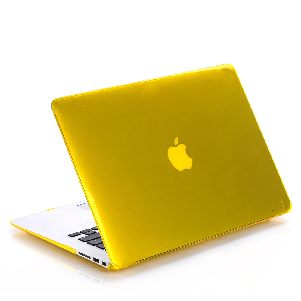 Для MacBook Air 13 Чехол Pro retina 12 13 15 Хрустальный чехол для Macbook New Pro 13 15 с сенсорной панелью чехол для Macbook жесткий чехол