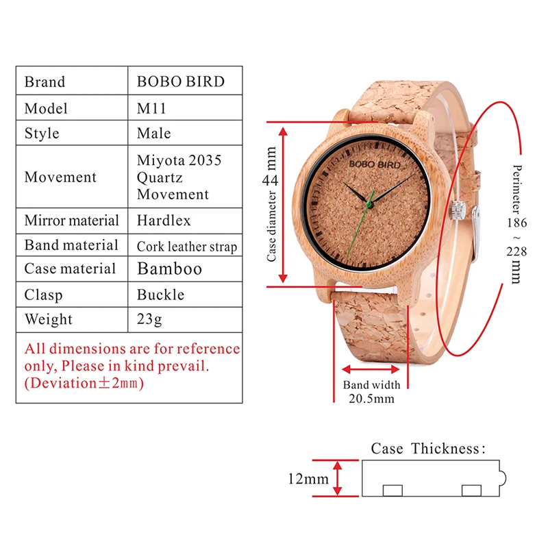 wooden wristwatches for men and women bobo bird mens watches (17)