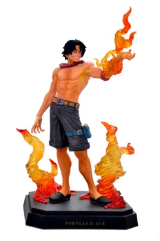 

24cm Ace One Piece Action Figures Anime PVC brinquedos Collection Figures toys with Retail box AnnO00523A