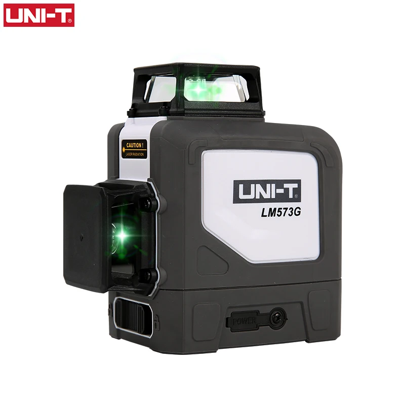 UNI-T 8 Lines 12 Lines 3D Laser Level 360 Degre Horizontal Vertical Cross Powerful Green Laser Beam LM572 LM573G LM573LD LM580G