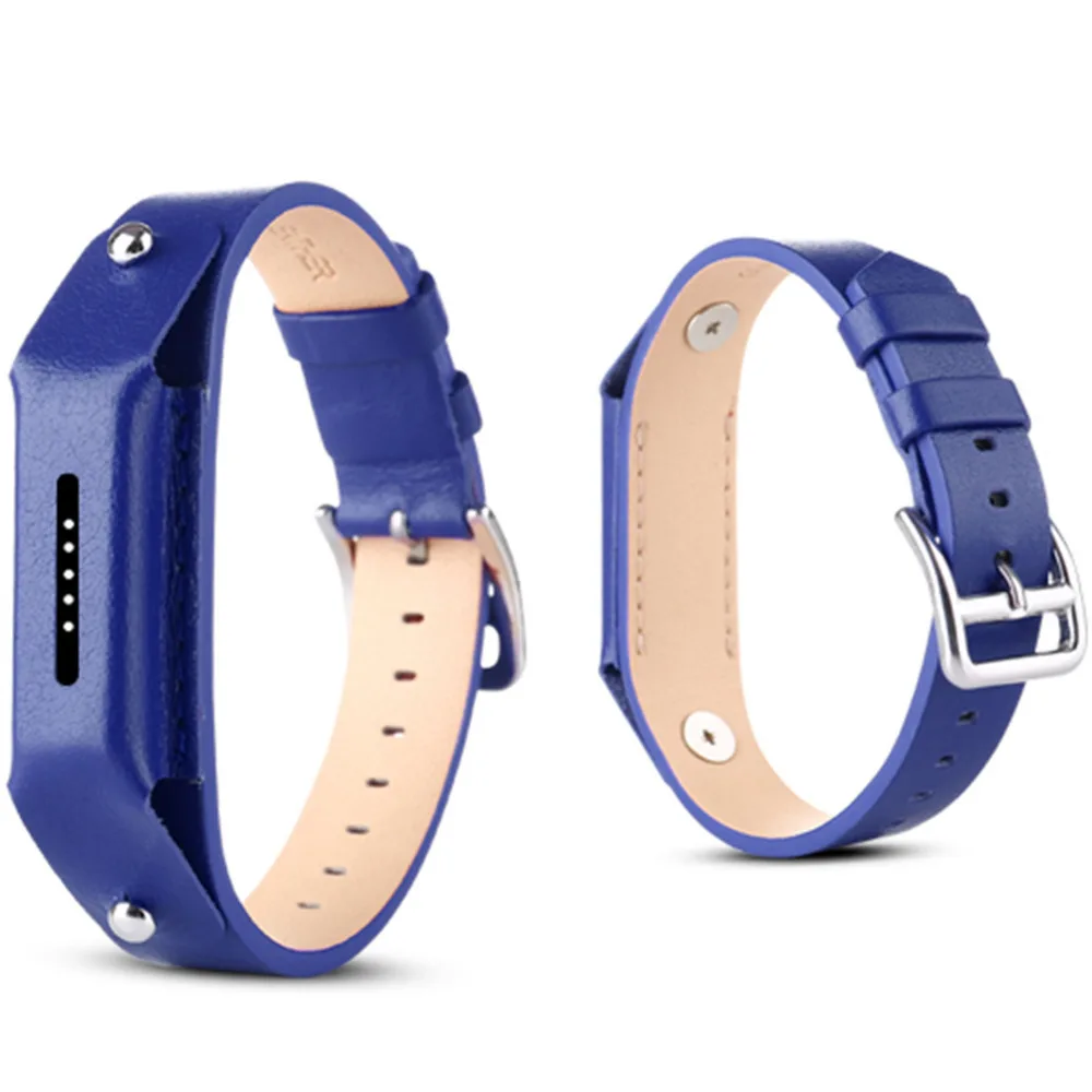 Браслет из натуральной кожи ремешок на запястье для Fitbit Flex 2 фитнес трекер (без
