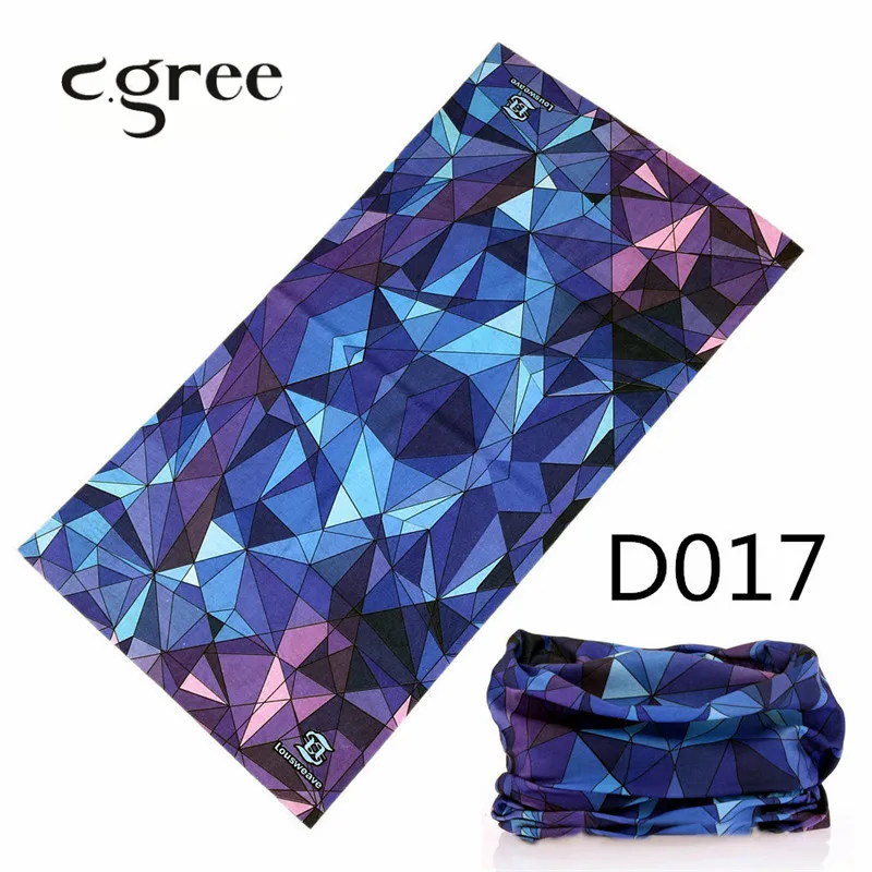 C.gree Summer Novelty Magic Bandana Bicycle Multi Functional Skull Flame Military Hijab Headband Seamless Tube Ring Scarf | Аксессуары