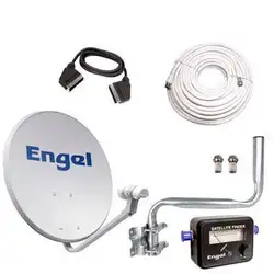 Комплект спутниковой посуды Engel 60 см + LNB + beeper + комплект Insatal. Не вкл. Приемник An0302e
