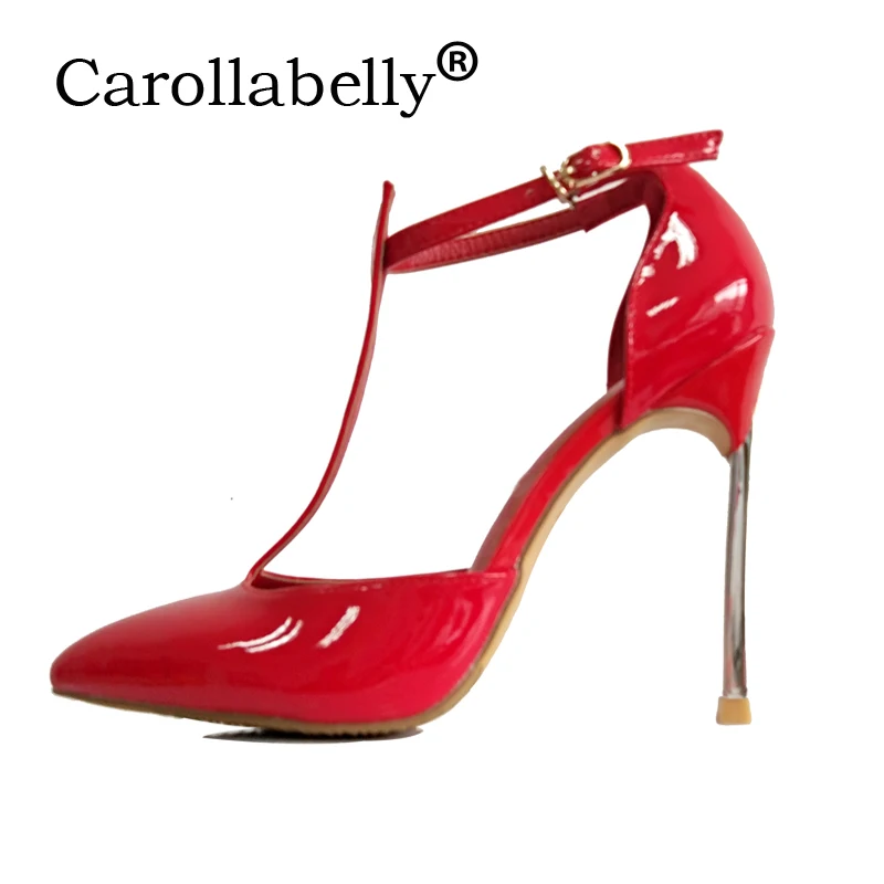 

2018 Brand Shoes Woman High Heels Women Pumps 10CM Heels Wedding Shoes Metal Heel Sexy Women Shoes High Heels Pumps Size 33-43