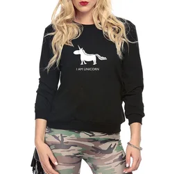 Women Hoodies Female Long Sleeve Fleece Turtleneck Sweatshirt Autumn Winter Kawaii Unicorn Print Harajuku Casual Pullover Women Hoodies Female Long Sleeve Fleece Turtleneck Sweatshirt Autumn Winter Kawaii Unicorn Print Harajuku Casual Pullover