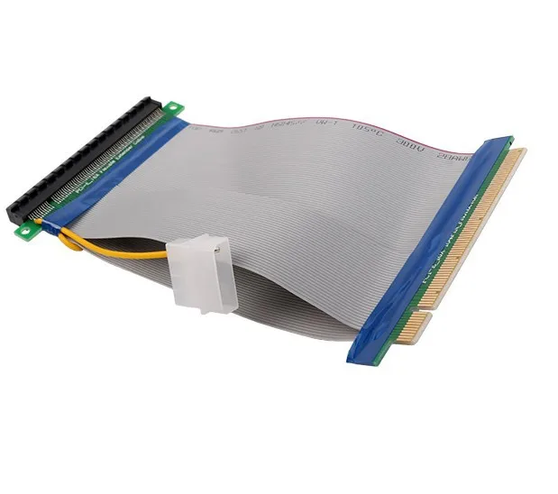 40 шт./лот PCI E Экспресс X16 Райзер карта гибкий ленточный удлинитель Кабель с