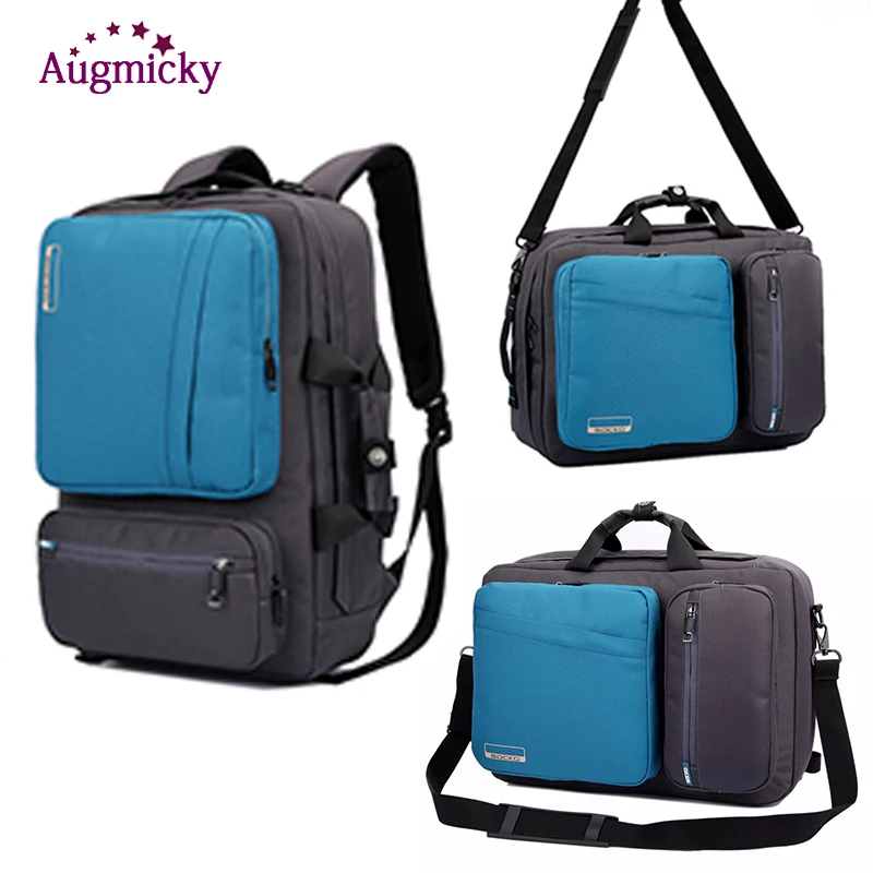 17 дюймов Многофункциональный рюкзак для ноутбука портфель сумка через плечо Сумка Бизнес Путешествия Школьные рюкзаки для Macbook Pro 15,6 дюймов