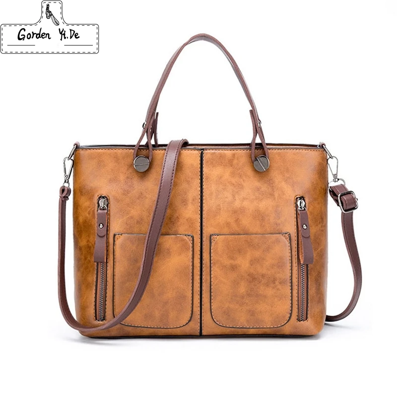 

2019 New Bag For Women Vintage Women Shoulder Bag Female Causal Totes for Daily Shopping All-Purpose High Quality Dames Handbag
