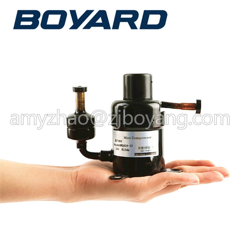 r134a brushless dc 12v 24v 48v miniature refrigeration compressor