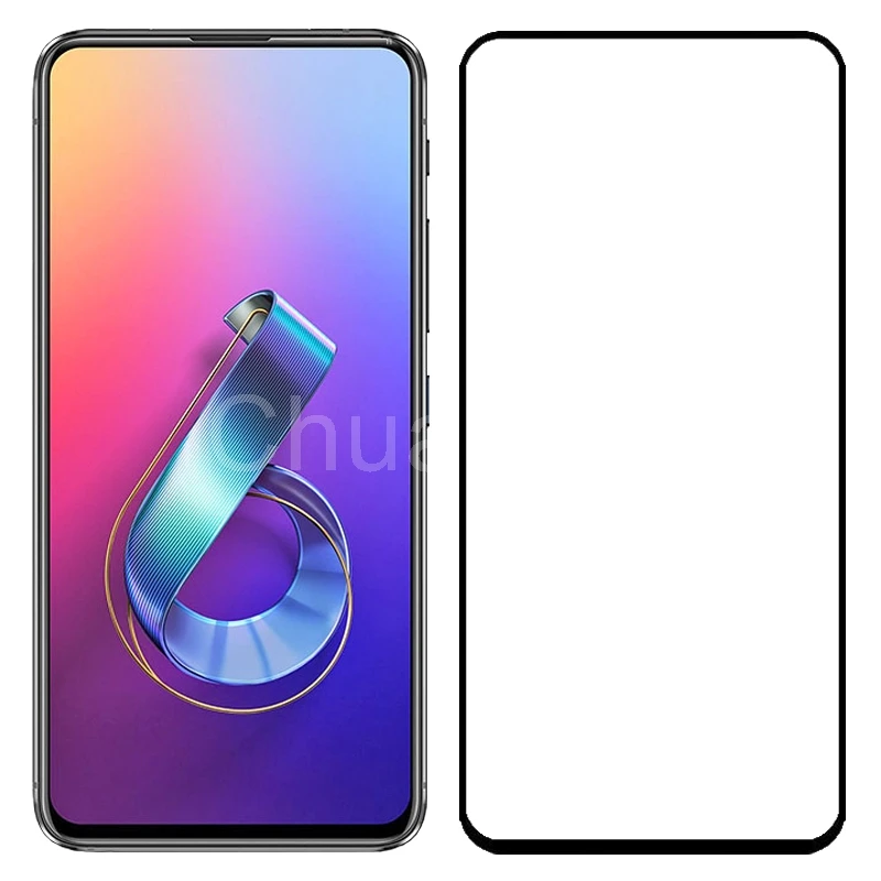 25 шт./лот полное покрытие Защитные пленки для экрана Asus Zenfone 6 6Z ZS630KL устойчивая к