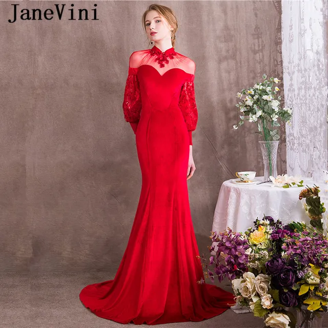 Velvet Mother of the Bride Dresses