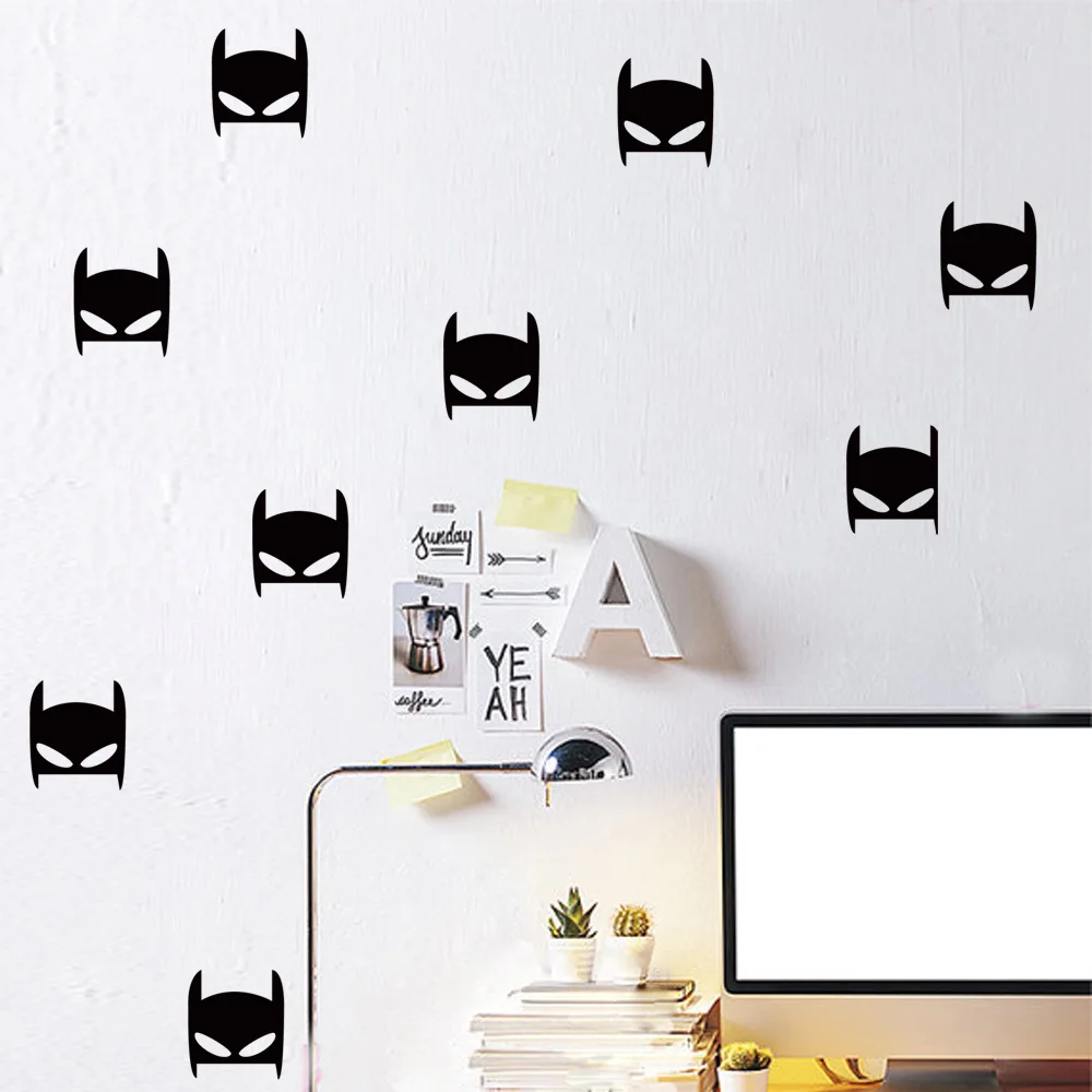 

Wall Sticker For Kids Room Superhero Batman For Boys Room Decorative Stickers Wall Decal Stickers Nursery Bedroom Home Decor