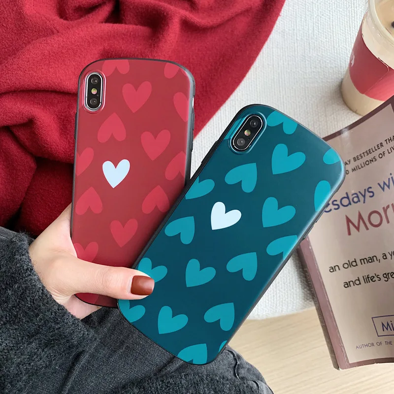 Простой ручной росписью Iphone Exsmax мобильный чехол для телефона Apple 8 plus Arc матовый
