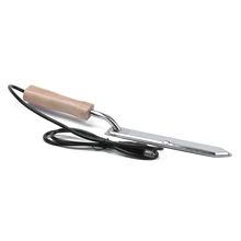 Горячая Распродажа Электрический медовый нож с вилкой США оборудование для пчеловодства режущий нагревательный нож деревянная ручка скребок из нержавеющей стали инструменты