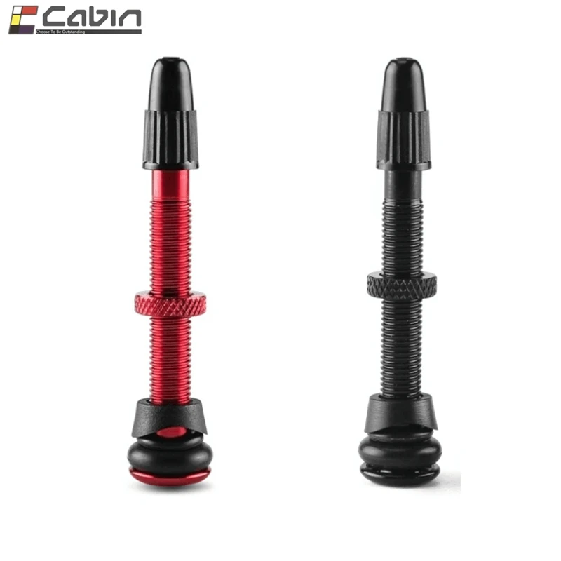 

58mm MTB Road Bike No Tubes Valve Tubeless Presta valve,super light alloy valve
