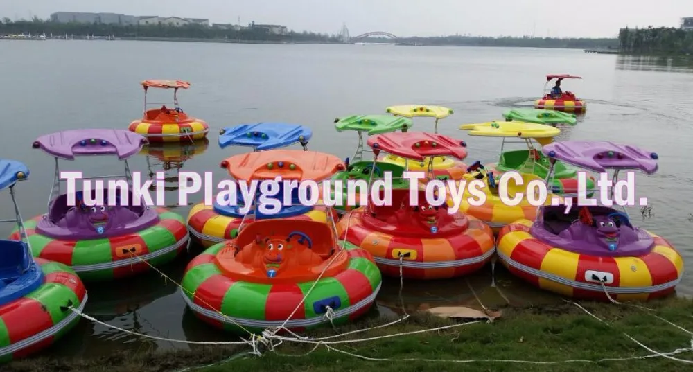 

Water sports!interesting amusement rides direct supplier adult bumper boat for sale