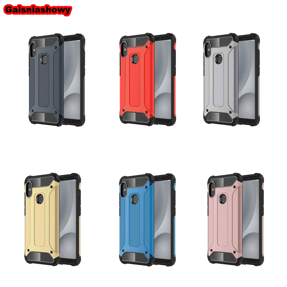 

Case For Xiaomi Mi A1 A2 5X 6 6X 8 SE Mix 2s F1 Redmi Note 4 4X 5 5A 6 6A S2 Pro Plus Lite Hard PC Silicone Phone Case Cover