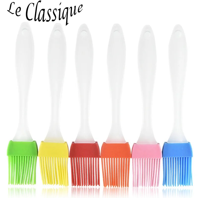 Силиконовая щетка для барбекю сметания крошек с ручкой PP|Кисточки смазывания| |