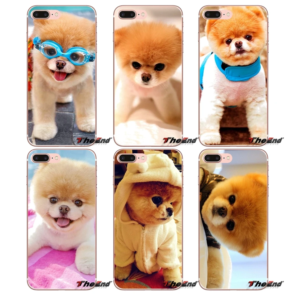 Мягкий чехол для домашних животных boo pomeranian Xiaomi Redmi 4 3 3S Pro Mi3 Mi4 Mi4i Mi4C Mi5 Mi5S Mi Max Note 2
