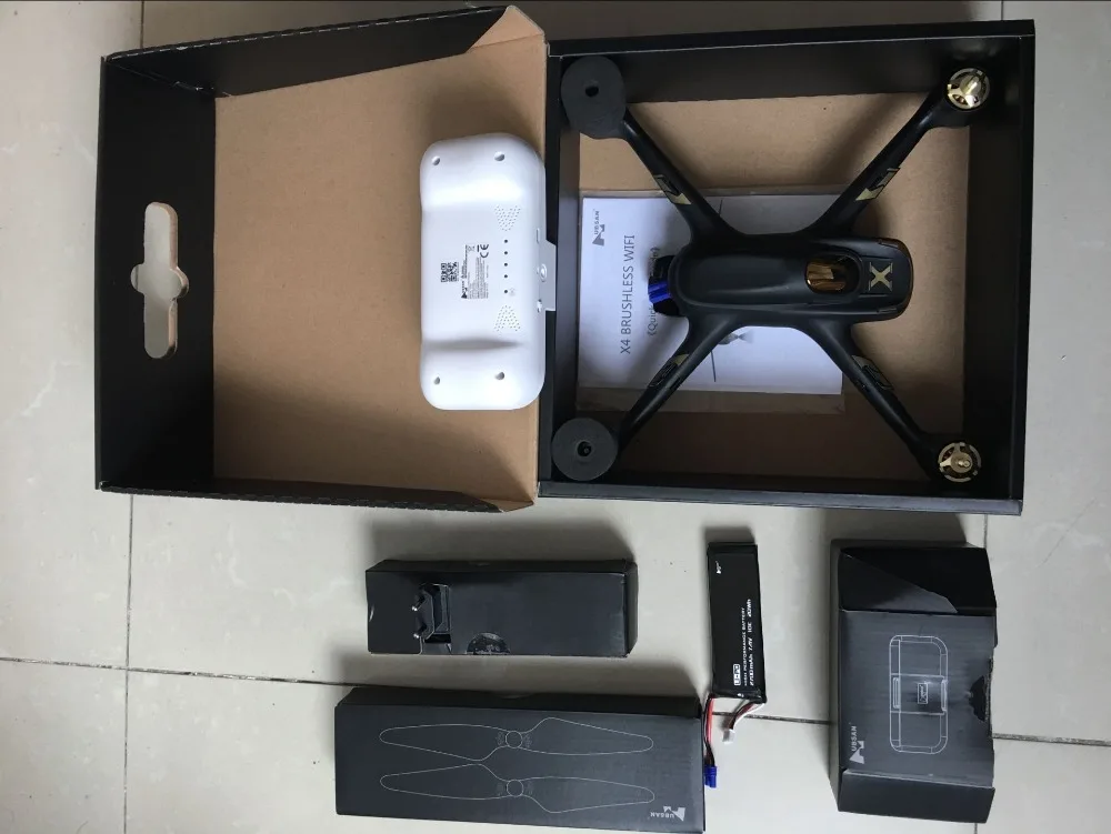 Hubsan Новый X4 AIR H501A WIFI FPV Бесщеточный с 1080P HD камерой GPS Waypoint RC Квадрокоптер RTF