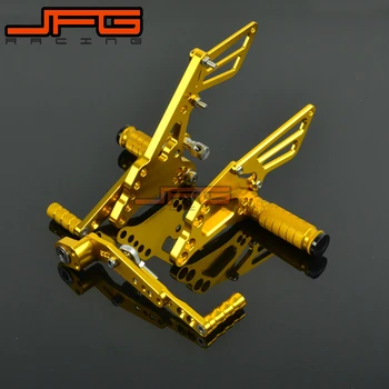 

Motorcycle CNC Adjustable Foot Pegs Pedals Rest Rearset Footpegs For SUZUKI GSXR600 GSXR750 2011 2012 2013 2014 2015 K11