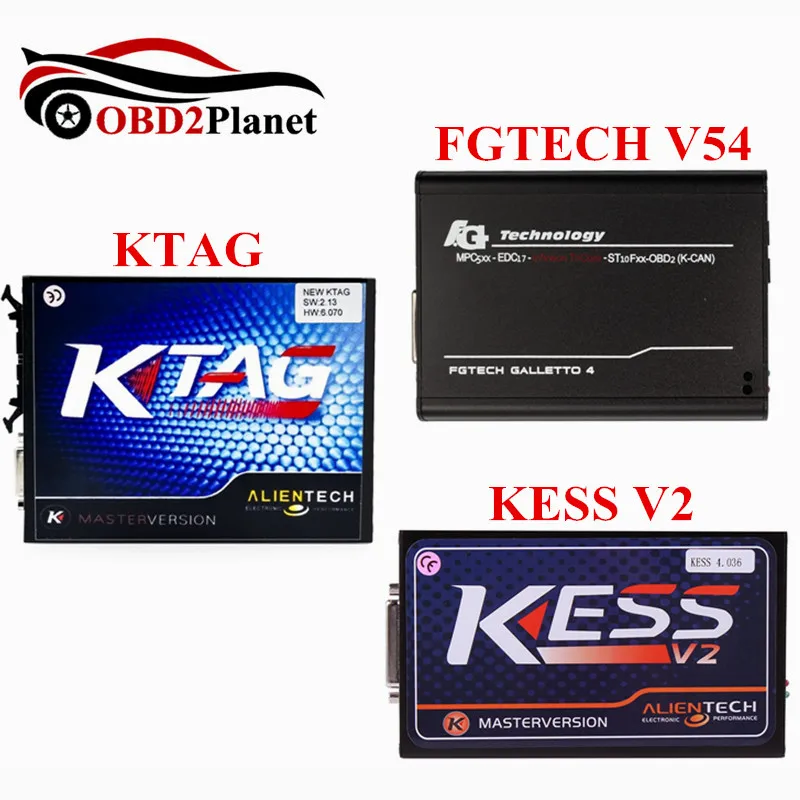 2017 KESS V2 SW V2.32 FW V4.036 + Ktag V2.13 V6.070 мастер-версия K-Tag ECU чип Тюнинг инструмент K тег FGTECH V54
