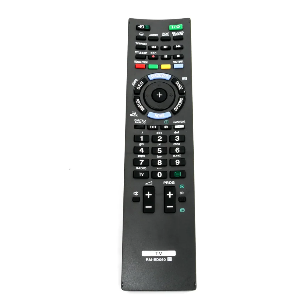 

New RM-ED060 TV Remote Control for Sony TV KD49X8505B KD55X8505B KD65X8505B KD70X8505B KDL50W805B KD49X8505B KD55X8505B