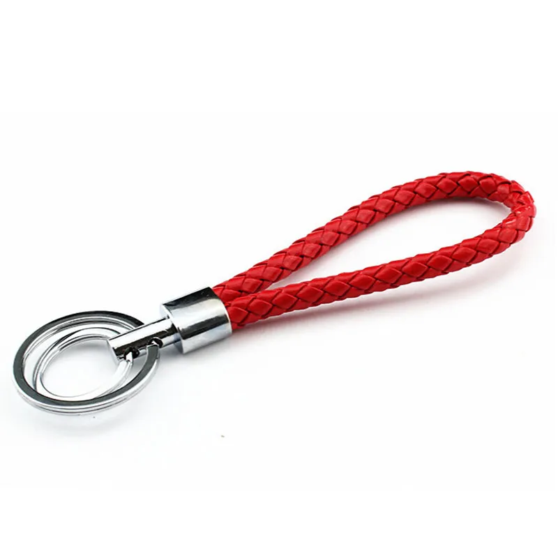 Professional production b v woven leather LANYARD KEYCHAIN