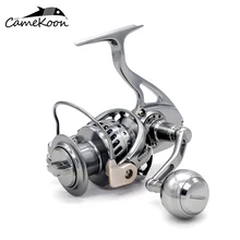 CANEKOON WT3000/WT4000 спиннинговая катушка из алюминиевого сплава, углеродное волокно, 20 кг, мощная катушка для морской рыбалки
