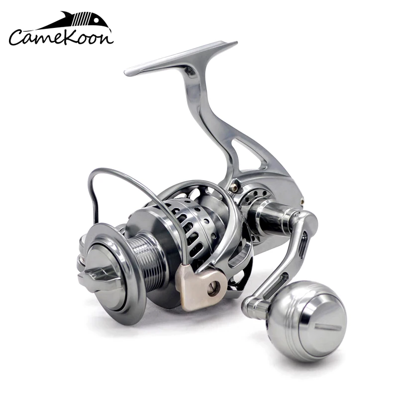 Liga de Alumínio Carretel de Fiação de Fibra de Carbono Carretel de Pesca de Água Salgada do Mar Canekoon kg Arrastar Poderoso Wt3000 – Wt4000 20