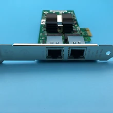 82576 сетевой карты серверный адаптер PCIE x1 адаптер с двумя портами для гигабитная сетевая карта E1G42ET Поддержка рос